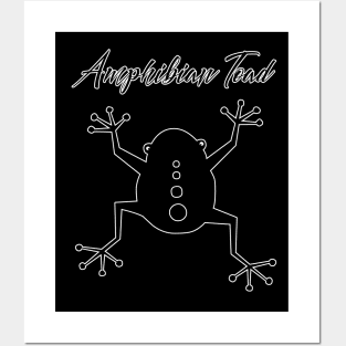 amphibian toad Posters and Art